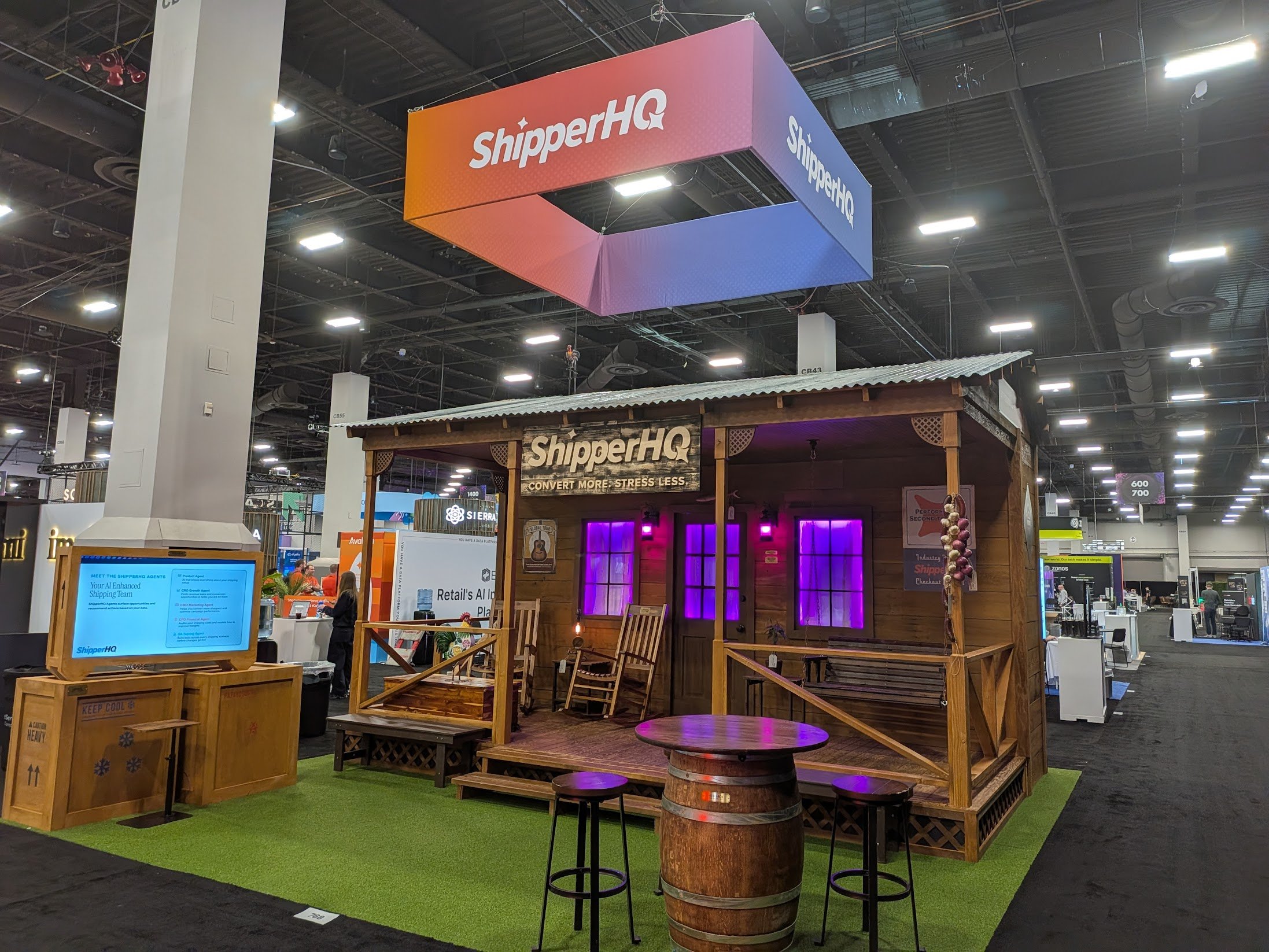 Finished ShipperHQ Booth
