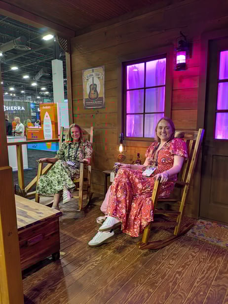 Relaxing on the Porch