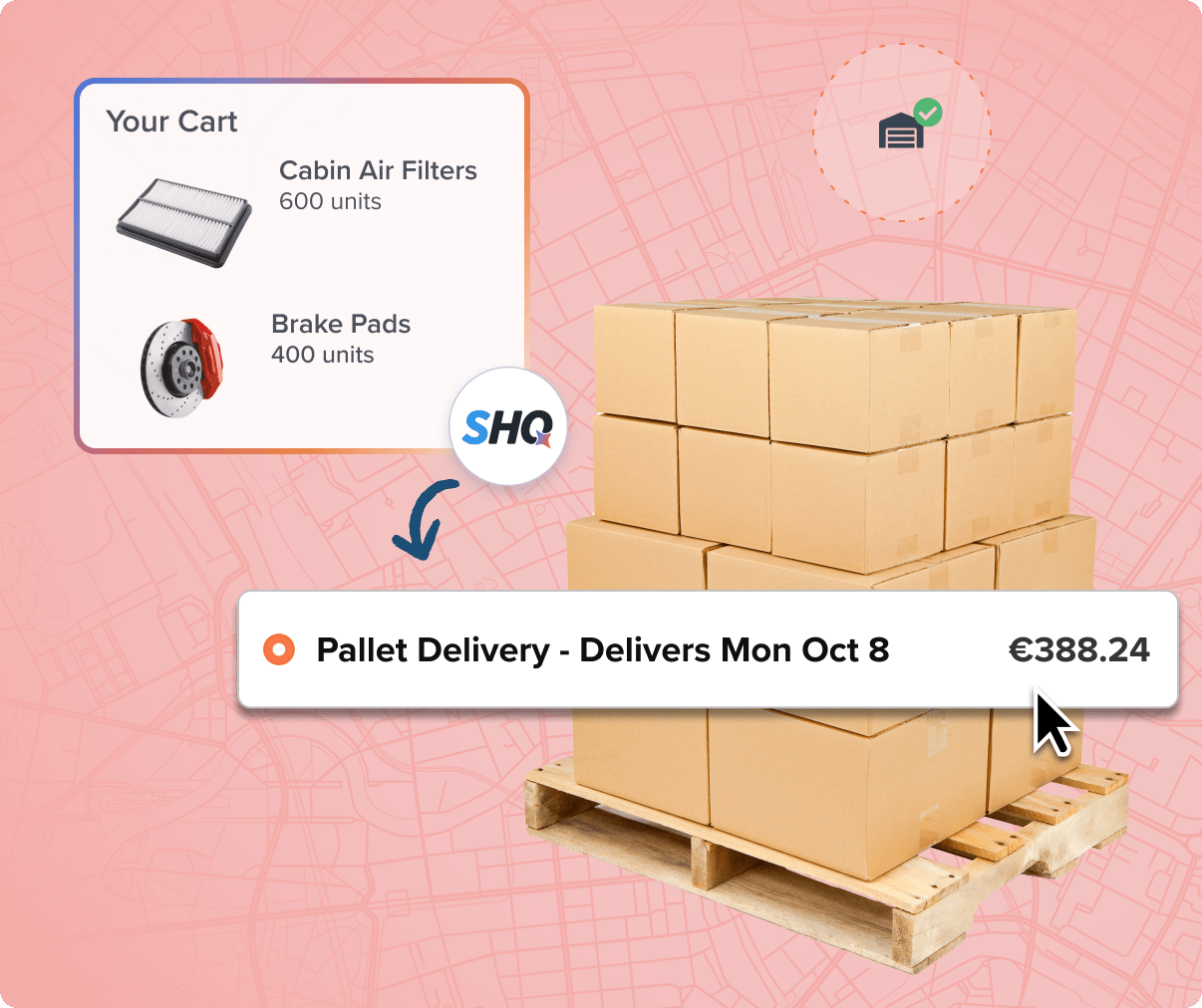 Reduce shipping costs