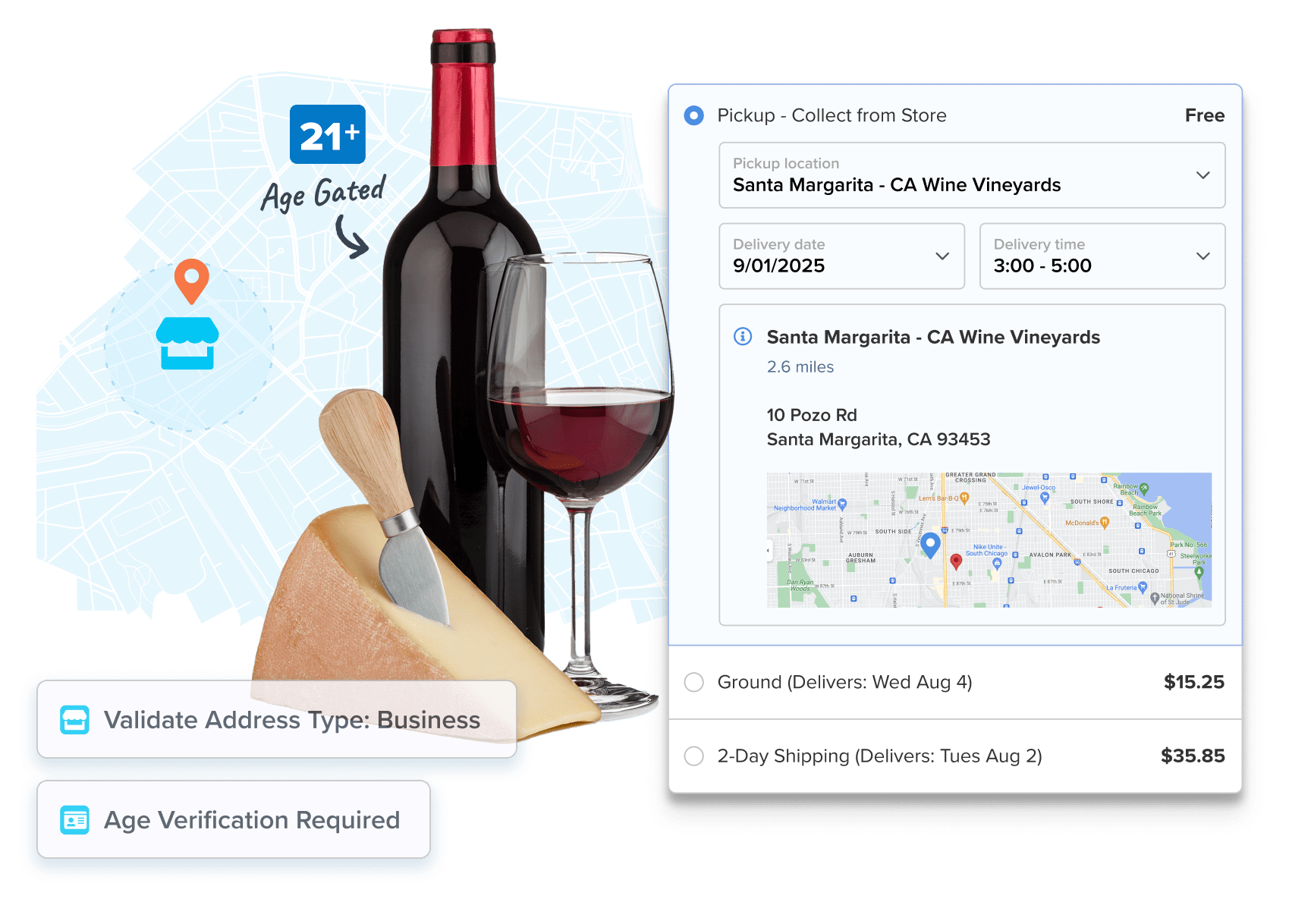 Alcohol Shipping Options