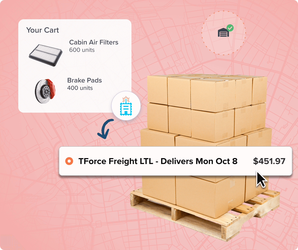 Reduce shipping costs