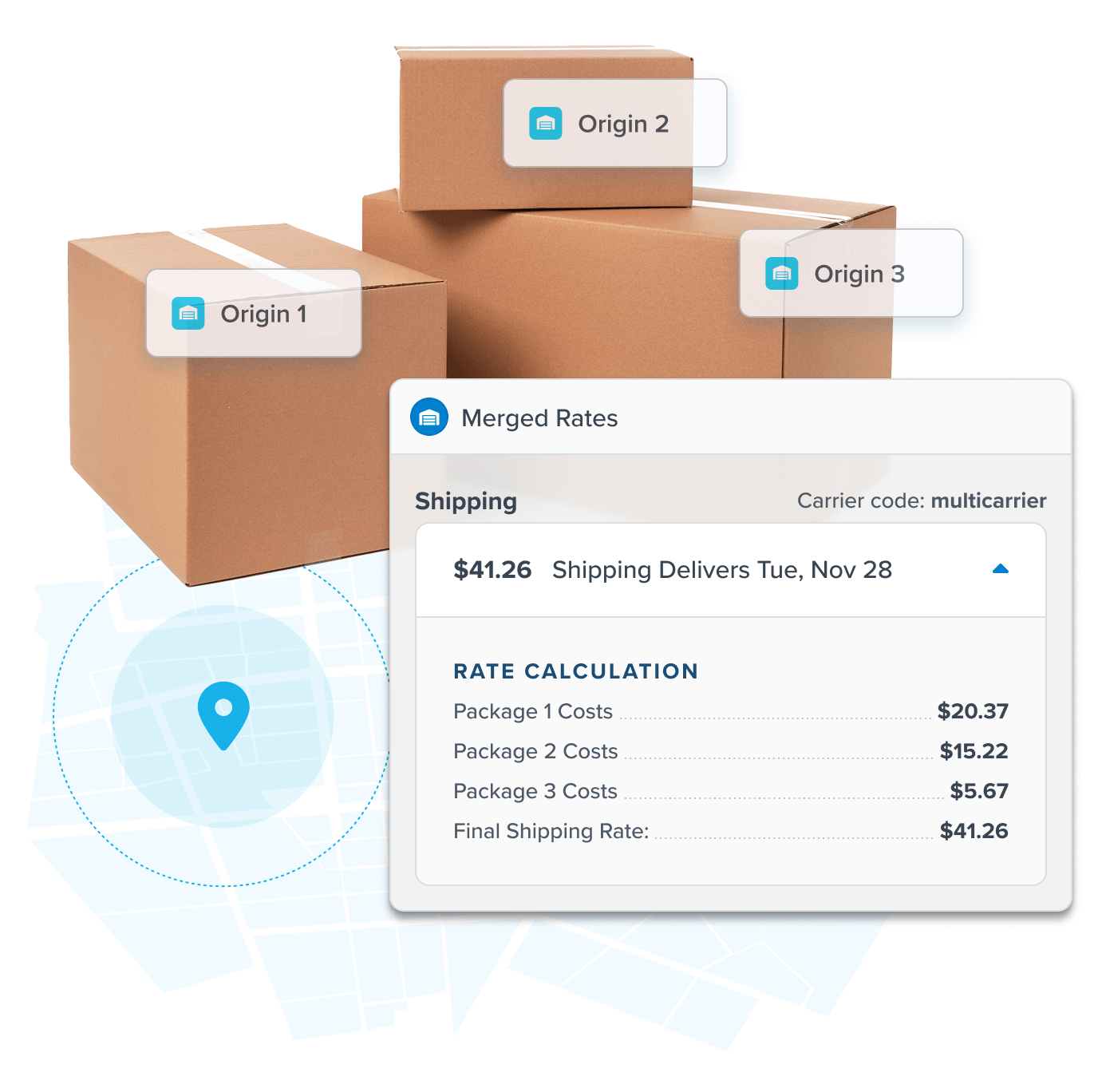 Multi-Origin Shippings