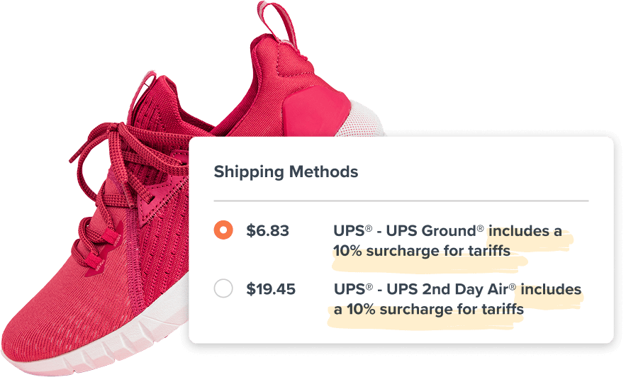 Show surcharge in checkout