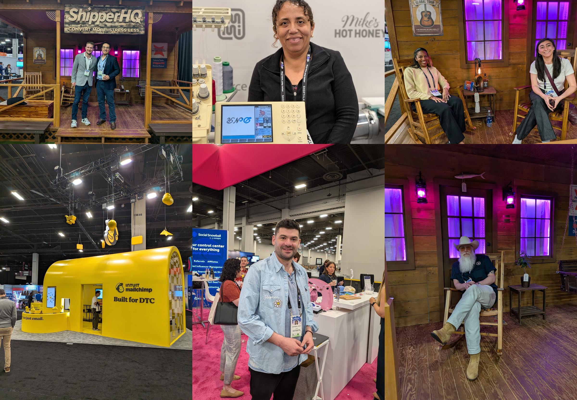 Variety of people at Shoptalk