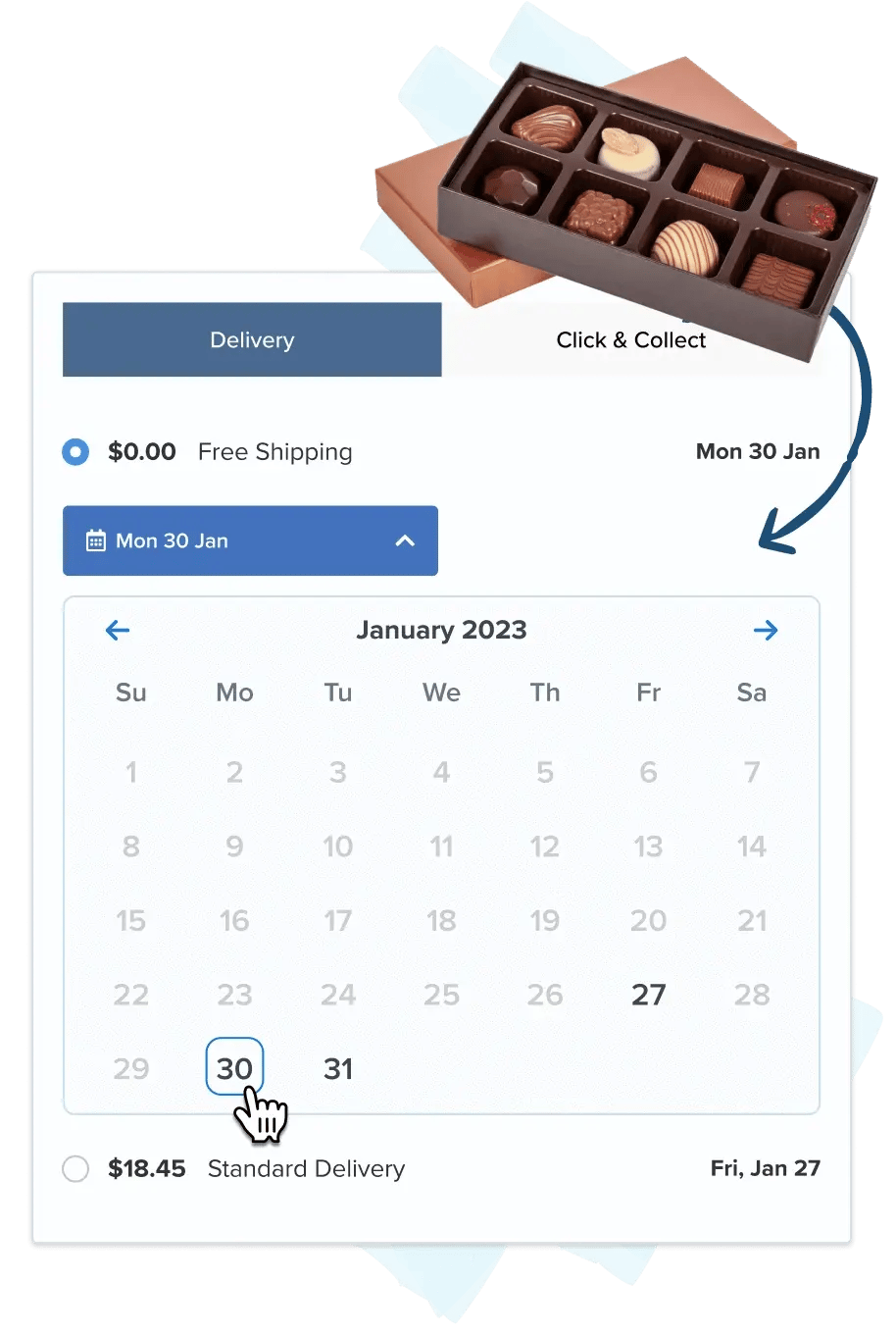 Calendar & Pickup