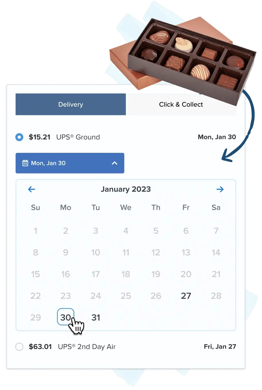 Calendar & Pickup