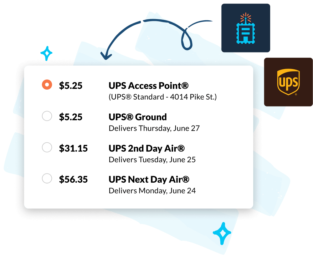 UPS Shipping Methods