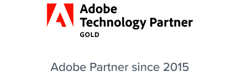 Adobe Technology Gold Partner since 2015