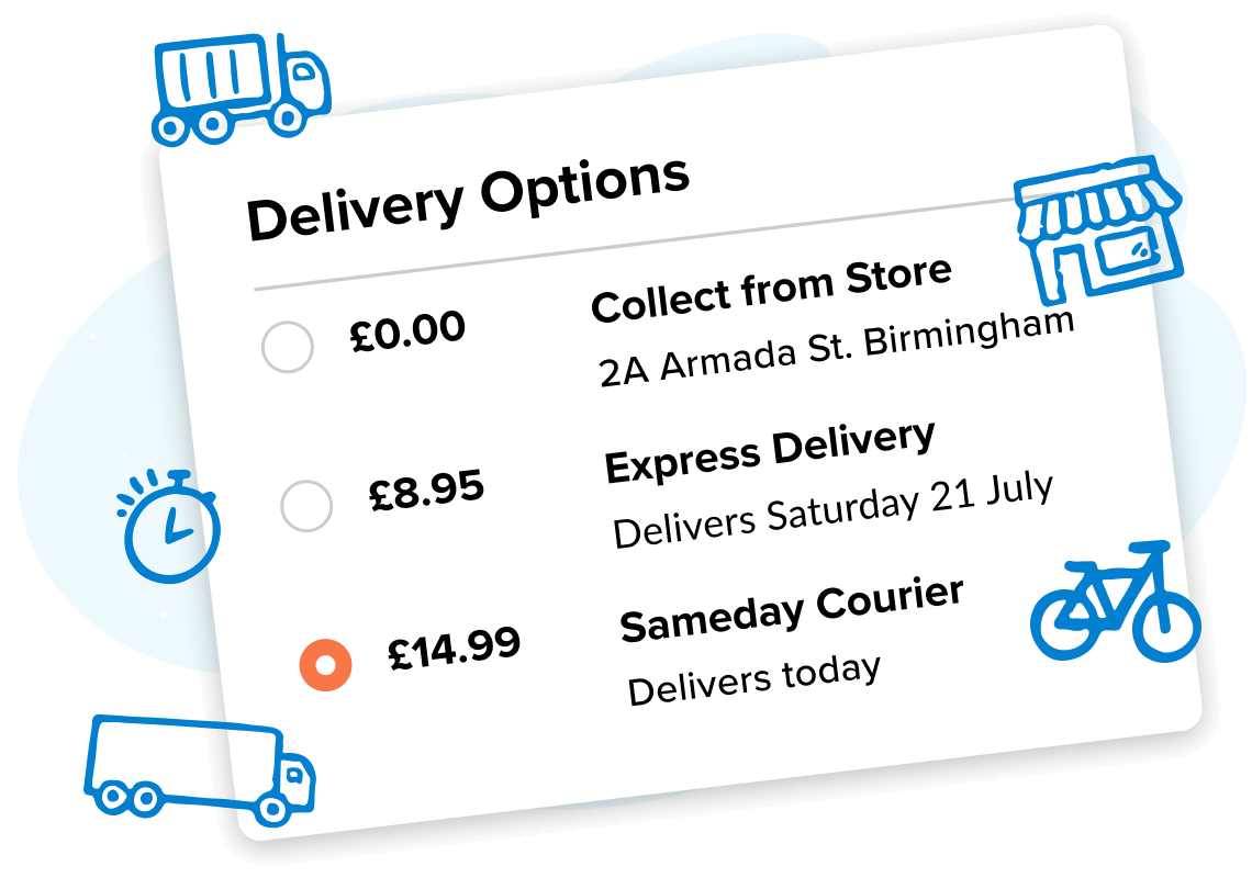 ShipperHQ Delivery Options