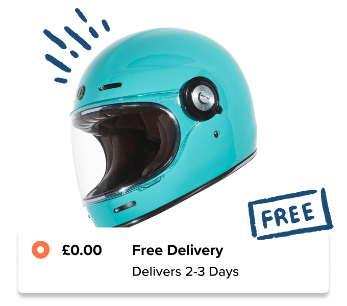 Free delivery for motorcycle helmet