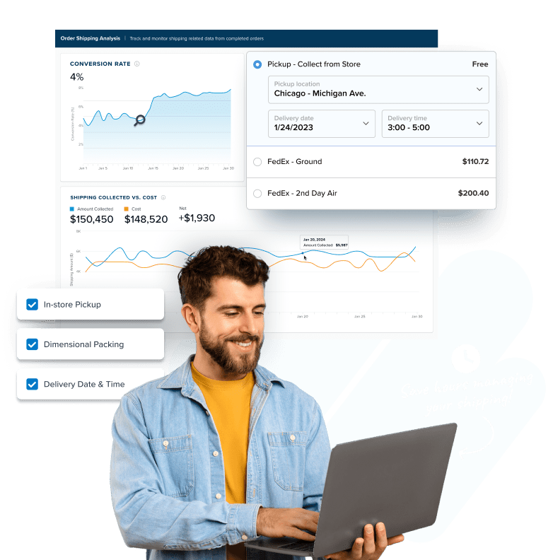 ShipperHQ Dashboard